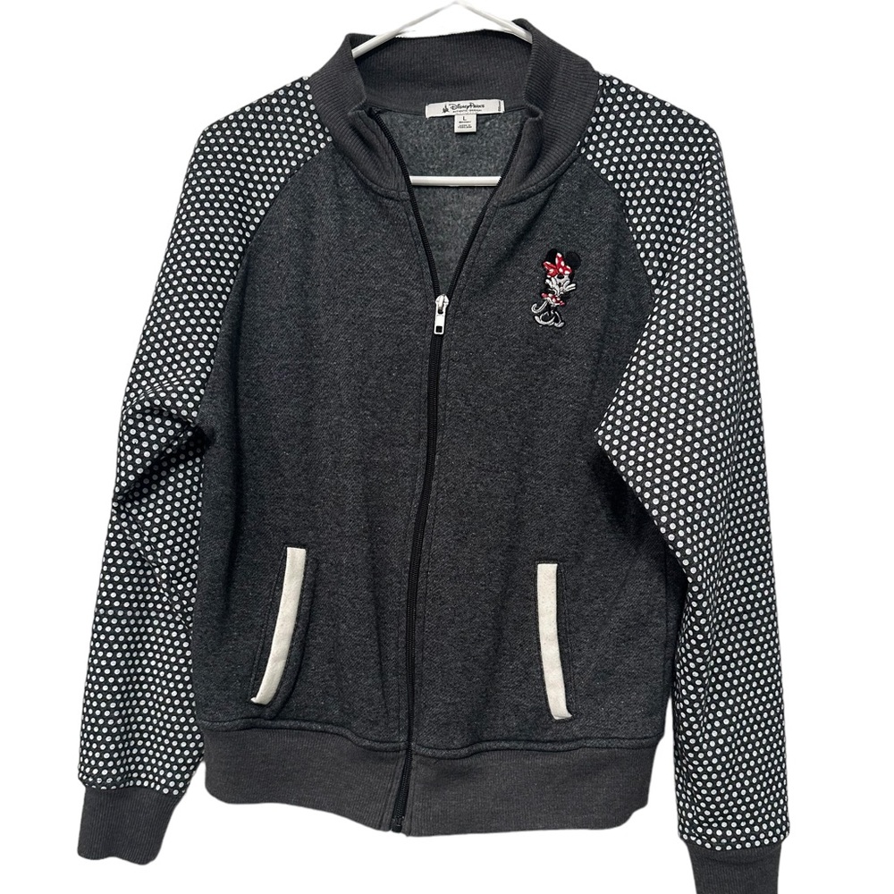 Like new! Minnie Mouse Girls zip up sweater